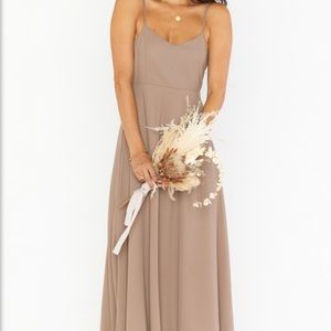 Show Me Your Mumu Faith Maxi Dress in Dune